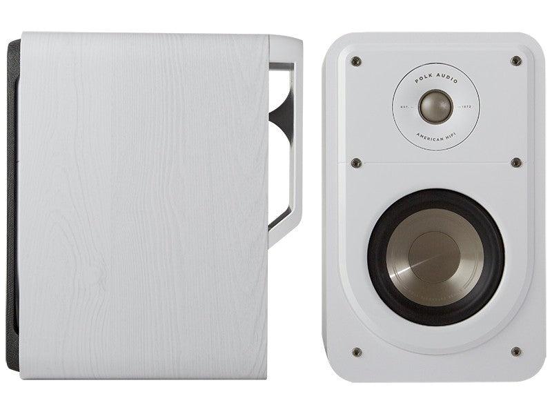 POLK AUDIO S15e Diffusori bookshelf a 2 vie bass reflex COPPIA, BIANCO - TechSoundSystem.com
