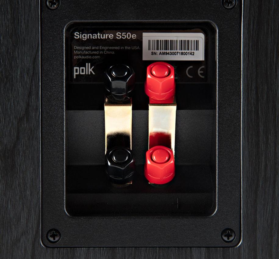 POLK AUDIO S50 Diffusore da pavimento a 2,5 vie bass reflex Power Port, NERO - TechSoundSystem.com