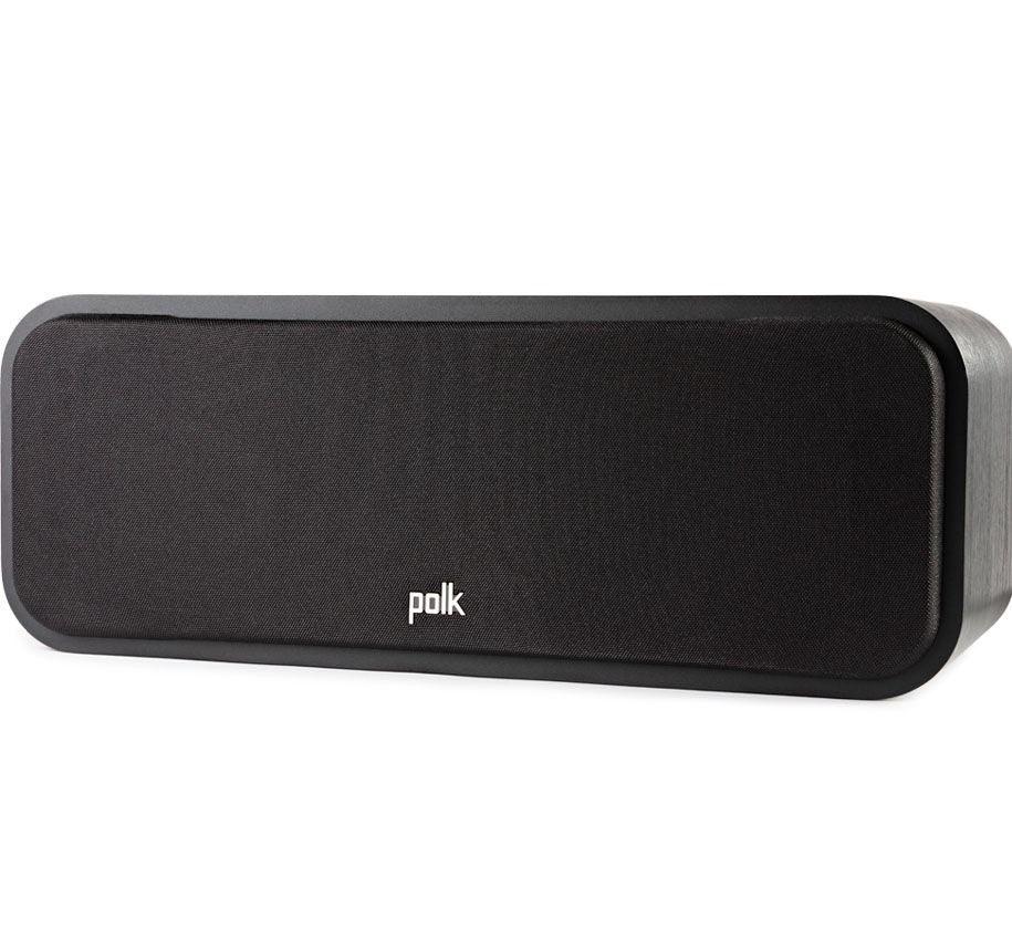 POLK AUDIO S30e Diffusore centrale a 2 vie bass reflex posteriore Power Port, NERO - TechSoundSystem.com