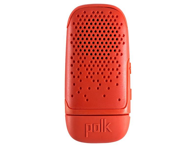 POLK AUDIO Bit Diffusore Bluetooth portatile ultra compatto e impermeabile, ROSSO - TechSoundSystem.com
