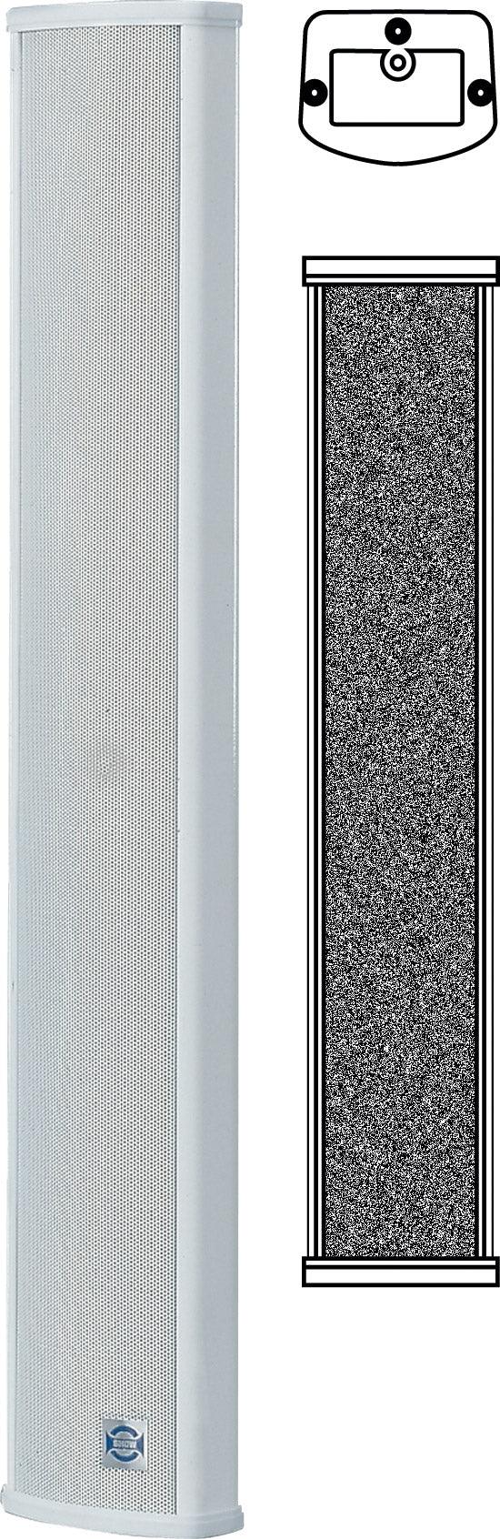 GLEMM CS 220 Altoparlante a colonna 40W - IP 44 - TechSoundSystem.com