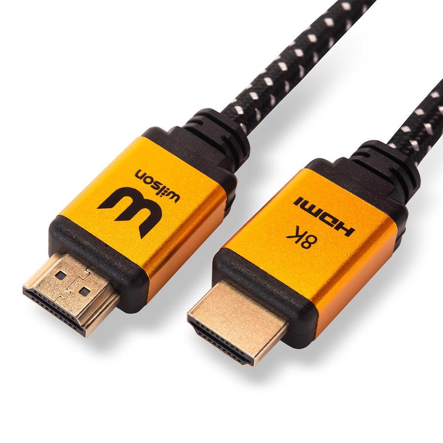 Wilson HDMI CABLE Cavo HDMI 8K ultraveloce con eARC da 2MT - TechSoundSystem.com