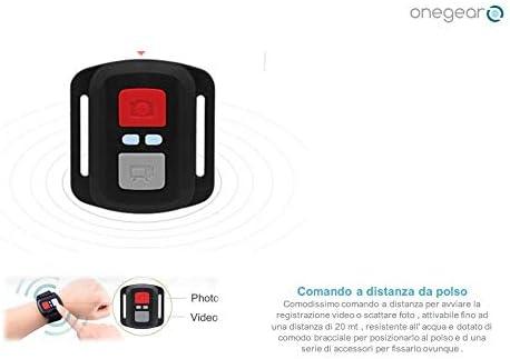 ONEGEAR PRO EIS 4K PRO ACTION CAMERA CON STABILIZZATORE EIS 4K 60 fps doppio display - TechSoundSystem.com