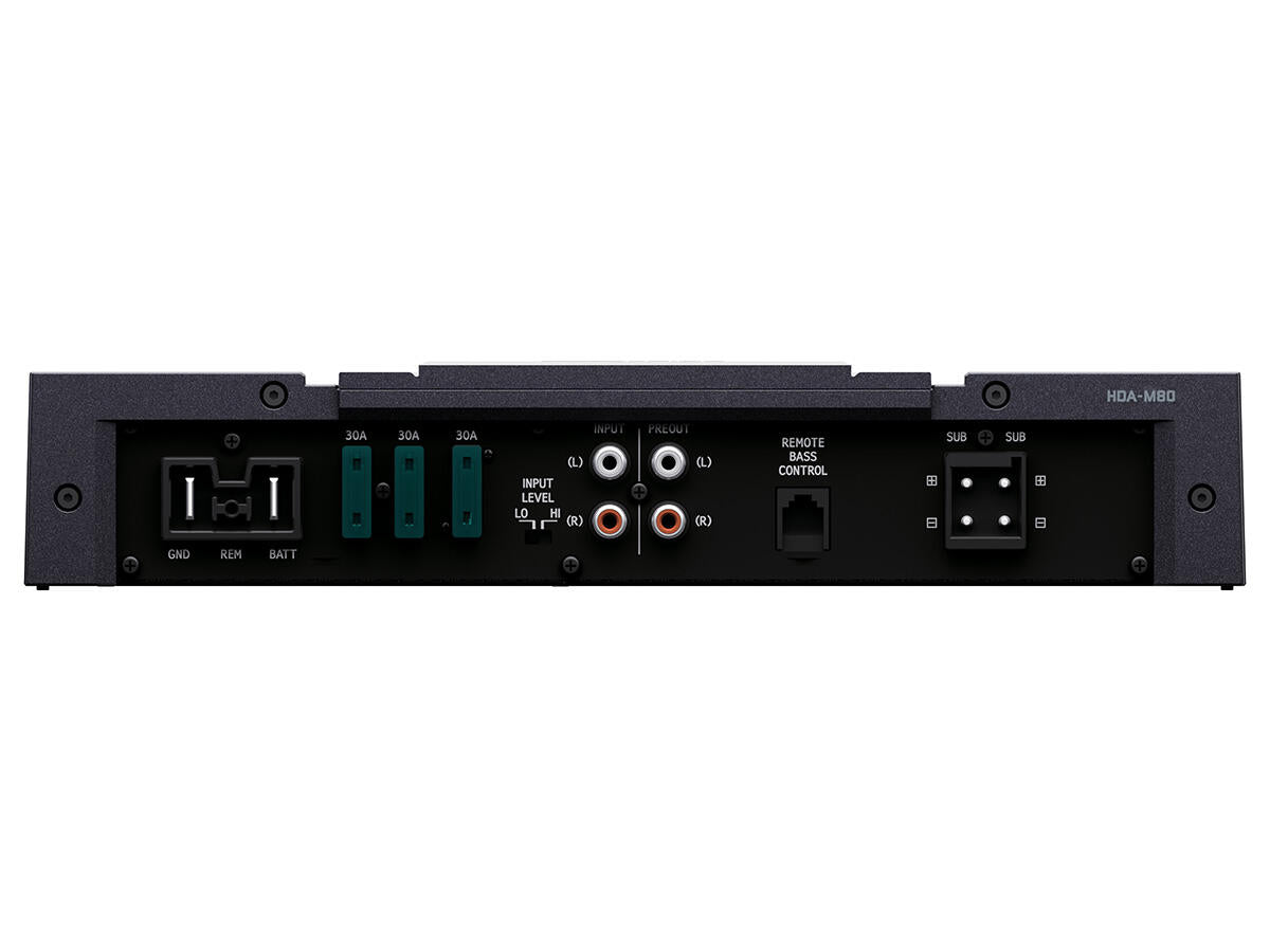 Alpine HDA-M80 Amplificatore 1 canale MONO 800W RMS, HI-RES Alpine Status