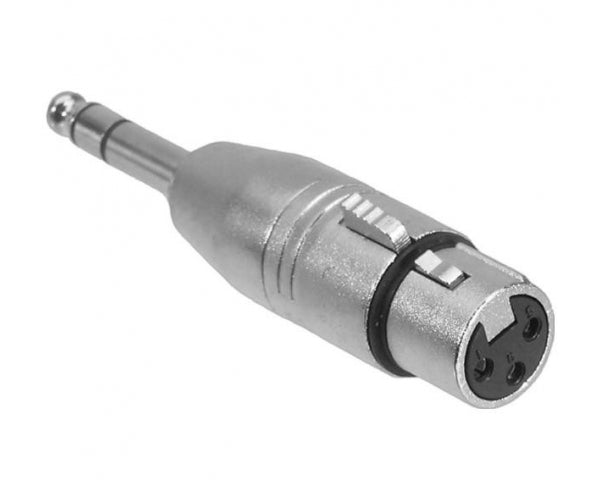 EXTREME ADA XF-JSM CONNETORE XLR FEMMINA-JACK STEREO MASCHIO TRS 6,3mm 1/4" - TechSoundSystem.com