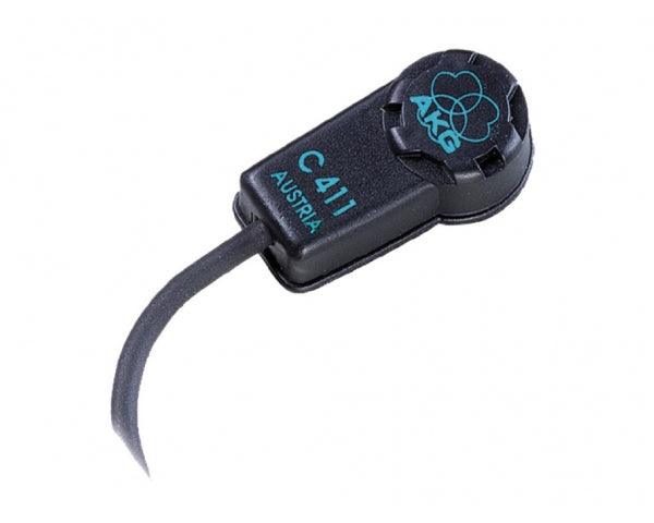 AKG C411L MICROFONO CONDENSATORE PICKUP VIBRAZIONE VIOLA VIOLINO CHITARRA - TechSoundSystem.com