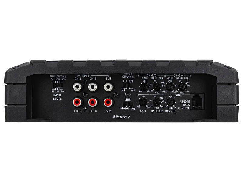 Alpine S2-A55V Amplificatore digitale a 5 canali Hi-Res Audio Certified (Up to 40 kHz) - TechSoundSystem.com