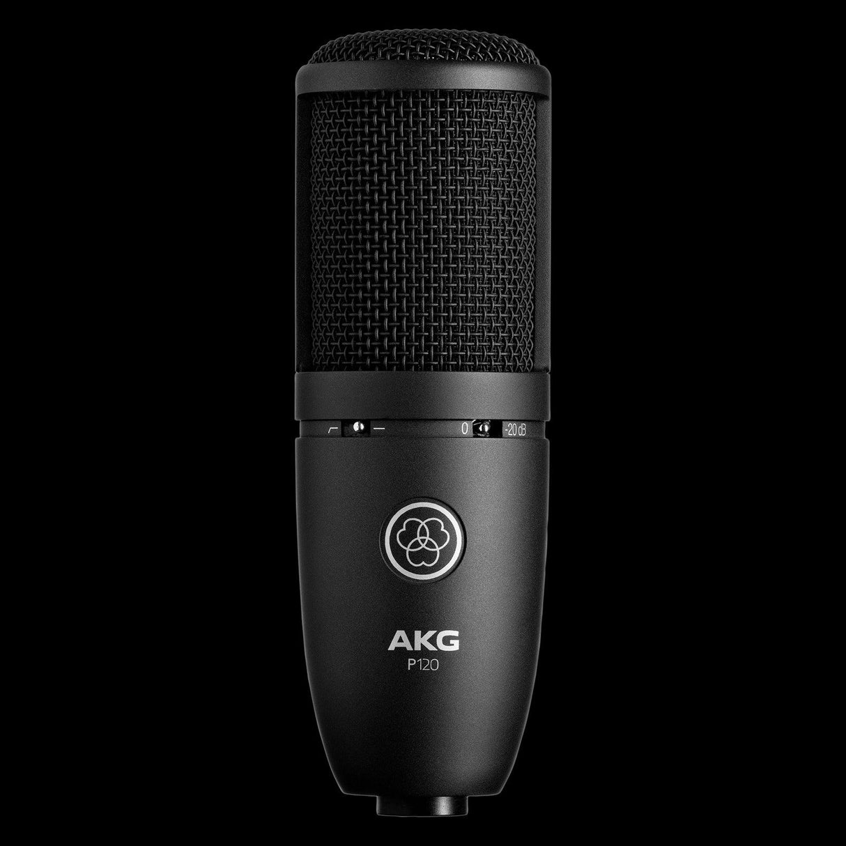 AKG PERCEPTION P120 MICROFONO A CONDENSATORE A DIAFRAMMA LARGO DA STUDIO E LIVE - TechSoundSystem.com
