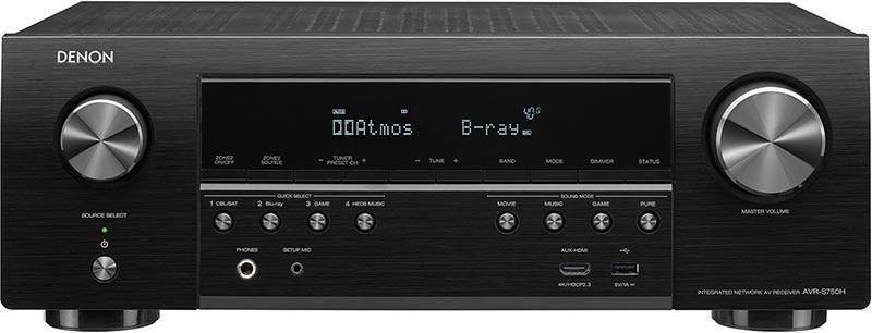 Denon AVR-S750H sintoamplificatore 7.2 canali 4K HDR10 Dolby Atmos - TechSoundSystem.com