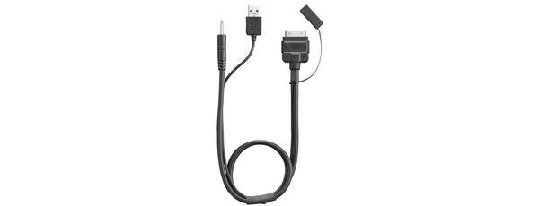 Pioneer CA-IW51V Cavo di connessione jack 3.5mm + USB per iPod/iPhone (audio e video) - TechSoundSystem.com