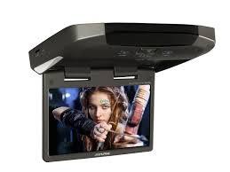 Alpine TMX-310U Monitor da tetto LCD a colori 10.2" con Android 2 porte USB e 1 SD - TechSoundSystem.com