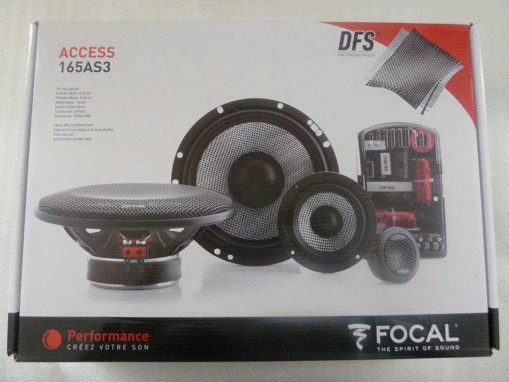 Focal 165AS3 Kit altoparlanti a 3 vie separate da 165 mm (6,5'') 160W - TechSoundSystem.com