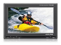 Alpine TME-M680 Monitor a colori 5,8" + Kit installazione 2 Aux input + 1 Aux input/output - TechSoundSystem.com