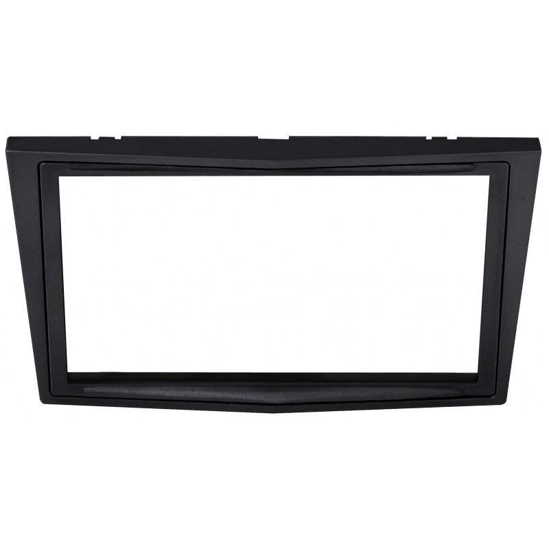 Phonocar 03473 Mascherina 2 DIN per Opel Astra H - Antara - Corsa D - Zafira colore nero lucido - TechSoundSystem.com