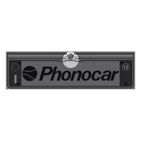 Phonocar VM270 Porta Targa con retrocamera integrata CMD - TechSoundSystem.com