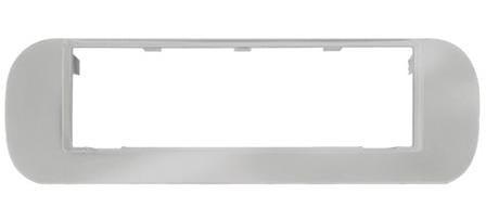 Phonocar 03192 Mascherina 1 DIN per Fiat Panda 15- colore argento - TechSoundSystem.com