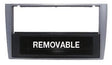 Phonocar 03193 Mascherina 2 DIN per PEUGEOT 308 10-14 308 CC-14 colore nero lucido - TechSoundSystem.com
