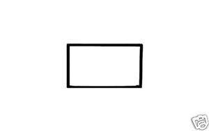 Cornice per autoradio da installare su mascherine 2 DIN colore nero 10mm - TechSoundSystem.com