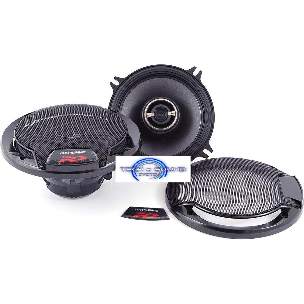 Alpine SPR-50 Altoparlanti coassiali a 2 vie 13 cm (5'') 270W 4 Ohm COPPIA - TechSoundSystem.com