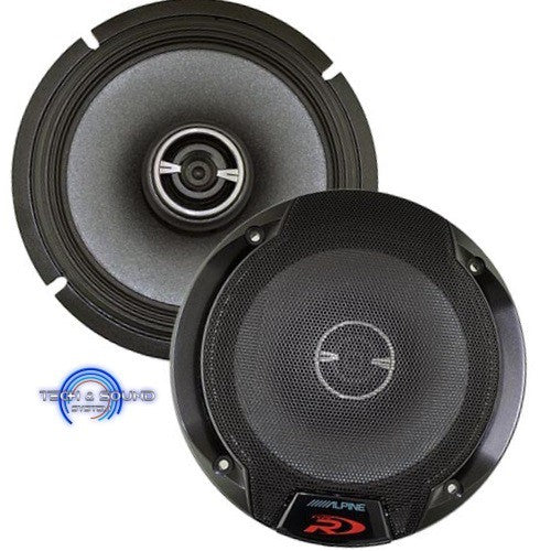 Alpine SPR-60 Altoparlanti coassiali 6-1/2" (16.5 cm) a 2 vie 300W COPPIA - TechSoundSystem.com