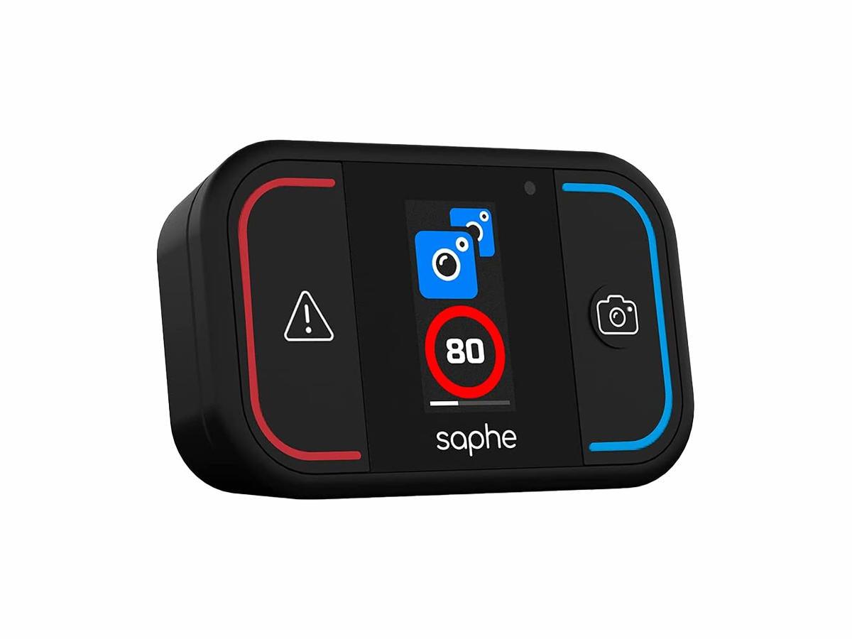 SAPHE DriveMini Dispositivo per segnalazioni autovelox fissi e mobili con display - TechSoundSystem.com