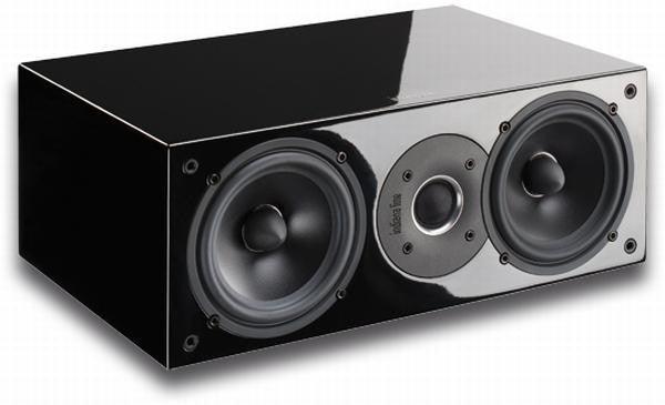 Indiana Line TESI 742 LN diffusore per canale centrale compatto, 2 vie, 30-100 Watt, 4-8 ohm.(High Gloss Nero) - TechSoundSystem.com
