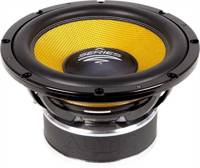 Audio System X12-PLUS Subwoofe per auto da 12" e 750 Watts 4 ohm - TechSoundSystem.com