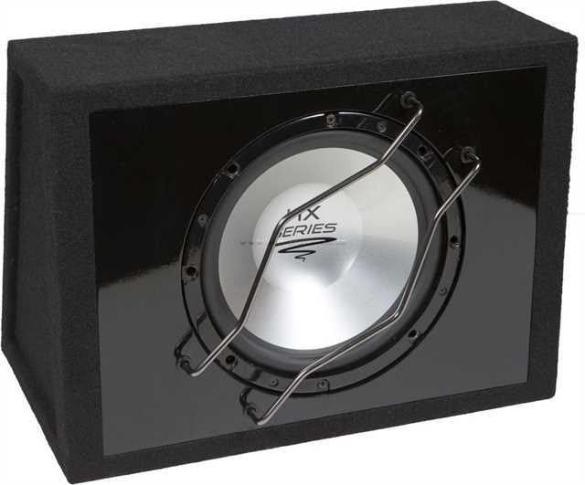 AUDIO SYSTEM HX 10 PHASE G Subwoofer boxato HIGH END 25cm 10" 2x4 ohm 300W - TechSoundSystem.com