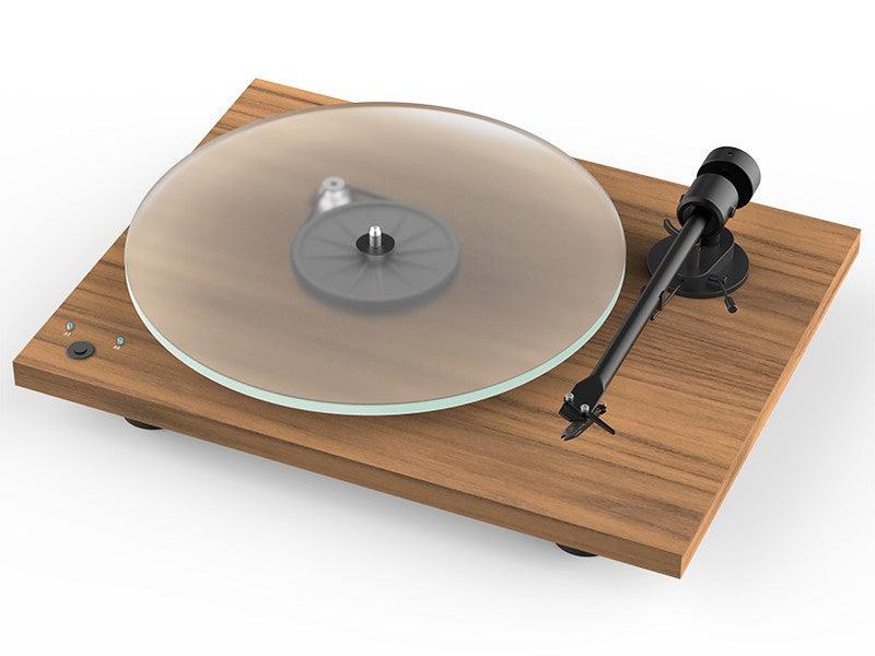 Pro-ject T1 PHONO SB giradischi hifi testina Ortofon OM5E stadio Phono MM, NOCE - TechSoundSystem.com