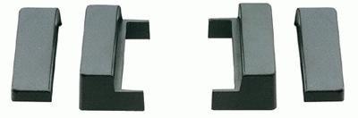 Staffe di fissaggio 1 DIN per Audi A4 99 - 00 A6 97 - 00 colore nero - TechSoundSystem.com