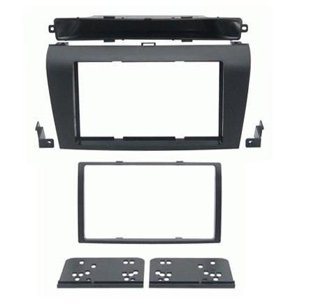 Kit di fissaggio per autoradio 2 DIN Mazda 3 03-08 colore nero - TechSoundSystem.com