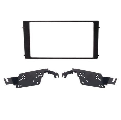 Kit di fissaggio per autoradio 2 DIN Hyundai Santa Fe 06-13 colore nero - TechSoundSystem.com