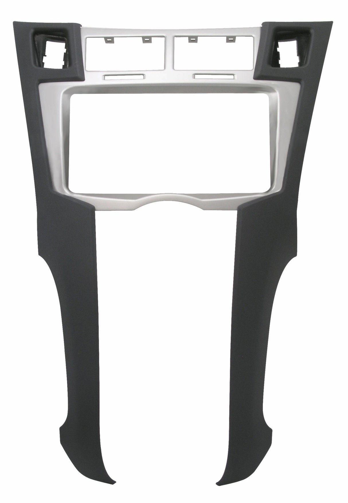 Phonocar 03577 Mascherina 2 Din per Toyota Yaris 07-12 colore nero-argento - TechSoundSystem.com