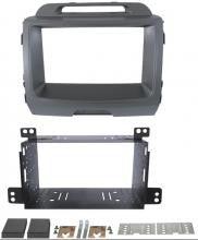 Phonocar 03576 Mascherina 2 DIN per Kia Sportage 11-15 colore antracite - TechSoundSystem.com