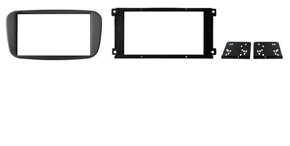 Kit fissaggio per autoradio 2 DIN Ford C-Max - Focus - Galaxy - Mondeo colore nero - TechSoundSystem.com