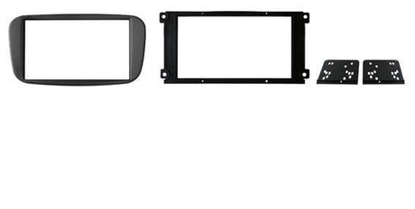 Kit fissaggio per autoradio 2 DIN Ford C-Max - Focus - Galaxy - Mondeo colore nero - TechSoundSystem.com
