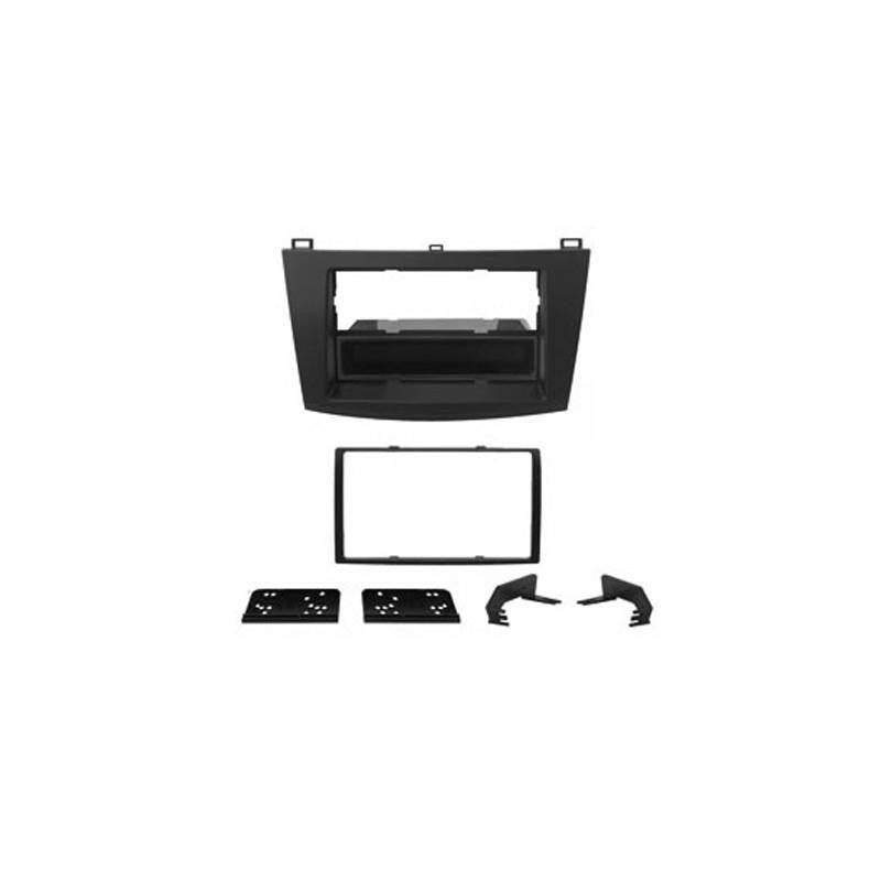 Kit fissaggio per autoradio 1/2 DIN Mazda 03-09 colore nero - TechSoundSystem.com