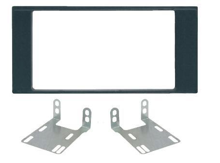 Phonocar 03678 Mascherina 2 Din per Nissan Micra 13-17 Note 14- colore nero - TechSoundSystem.com