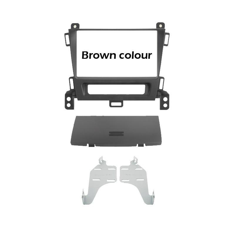 Phonocar 03676 Mascherina 2 DIN per Opel Zafira 12- colore marrone - TechSoundSystem.com