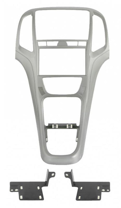 Phonocar 03673 Mascherina 2 Din per Opel Astra J -16 colore platino argento - TechSoundSystem.com