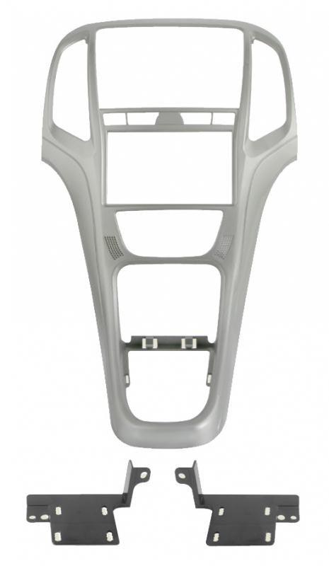 Phonocar 03673 Mascherina 2 Din per Opel Astra J -16 colore platino argento - TechSoundSystem.com