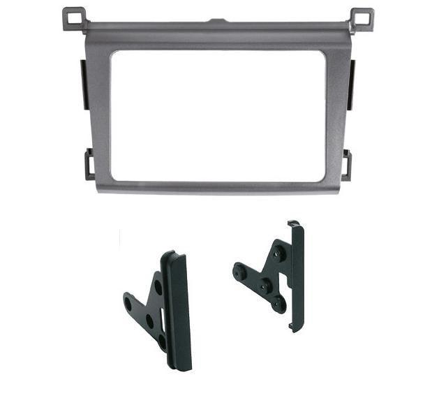 Phonocar 03682 Mascherina 2 Din per Toyota Rav 4 13-15 colore antracite - TechSoundSystem.com