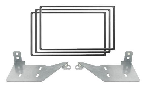 Phonocar 03669 Mascherina 2 Din per Nissan Pathfinder 05- Navarra 05- colore nero - TechSoundSystem.com