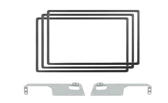 Phonocar 03668 Mascherina 2 Din per Nissan Xtrail 07-13 colore nero - TechSoundSystem.com