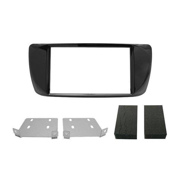Kit di fissaggio per autoradio 2 DIN Alfa Romeo Giulietta 10-14 colore nero - TechSoundSystem.com