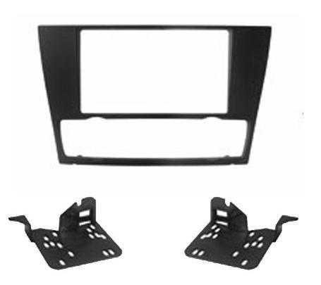 Kit fissaggio per autoradio 2 DIN BMW S.3 (E90-E91-E92) 06-10 colore nero - TechSoundSystem.com