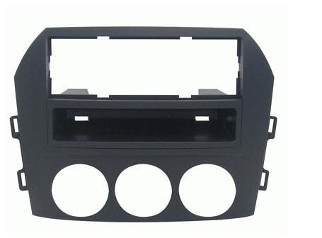 Kit fissaggio per autoradio 1/2 DIN Mazda MX5 - Miata colore nero - TechSoundSystem.com
