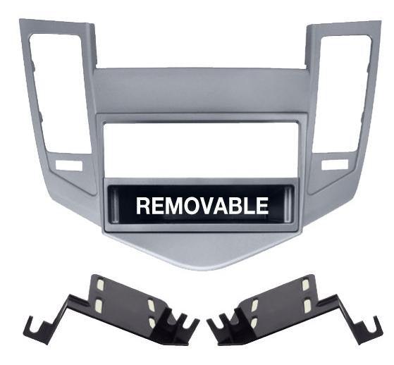 Phonocar 03608 Mascherina 1/2 Din per Chevrolet Cruze -13 colore argento - TechSoundSystem.com