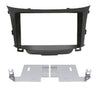 Phonocar 03615 Mascherina 2 Din per Hyundai i30 12- colore nero lucido - TechSoundSystem.com