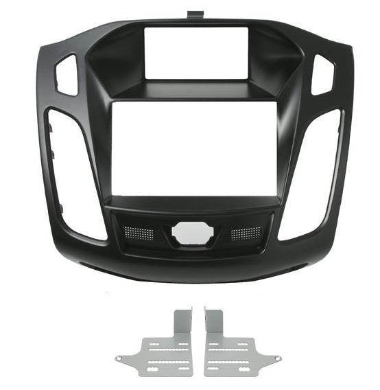Phonocar 03618 Mascherina 2 Din per Ford Focus 11- senza navigatore colore nero - TechSoundSystem.com